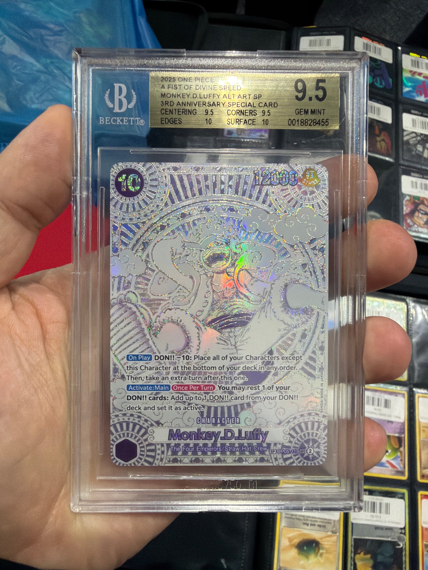 Money.D.Luffy - BGS 9.5