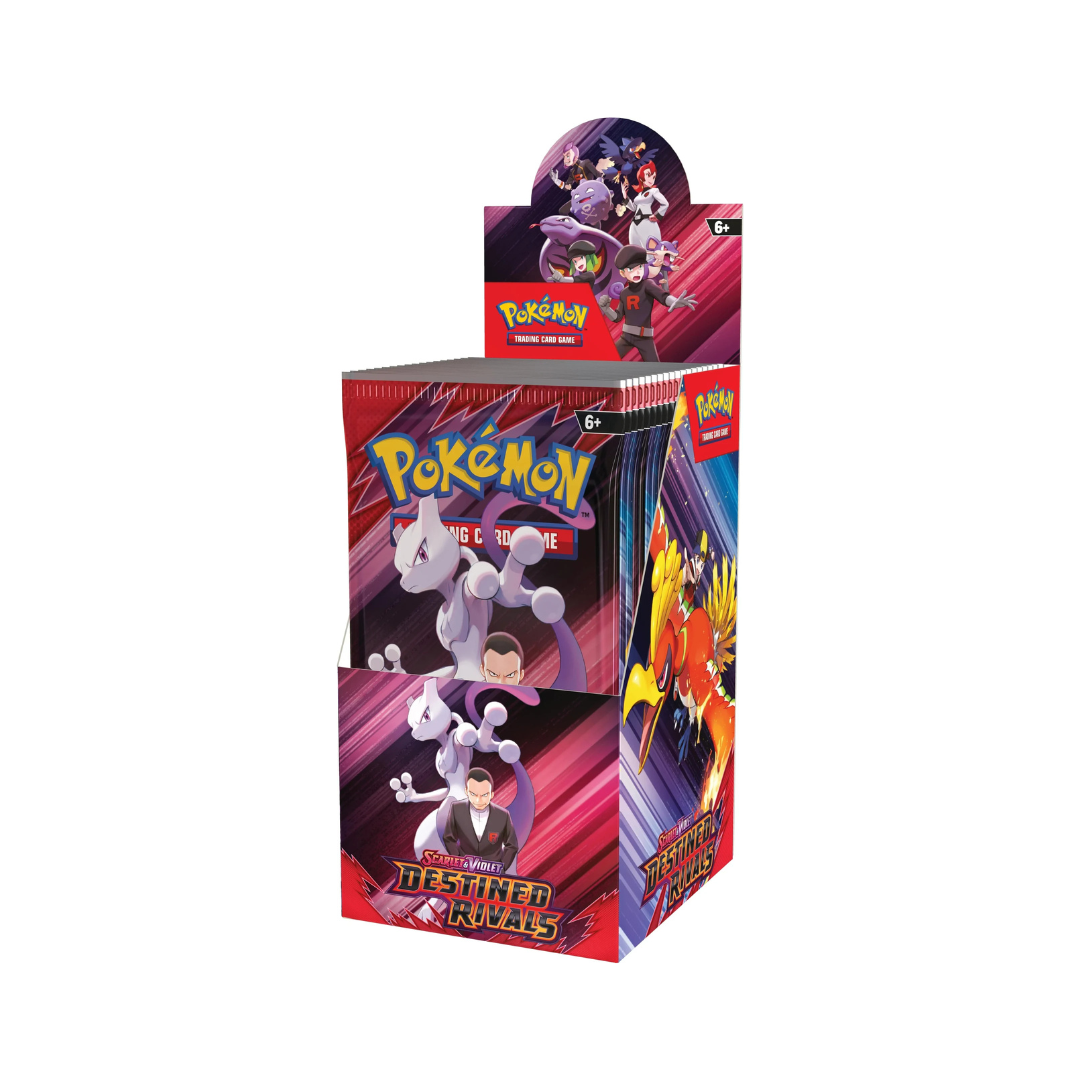 Pokemon TCG - Scarlet & Violet - Destined Rivals - Half Booster Box (1 Binderly Pokemon TCG - Scarlet & Violet - Destined Rivals - Half Booster Box (1 Binderly