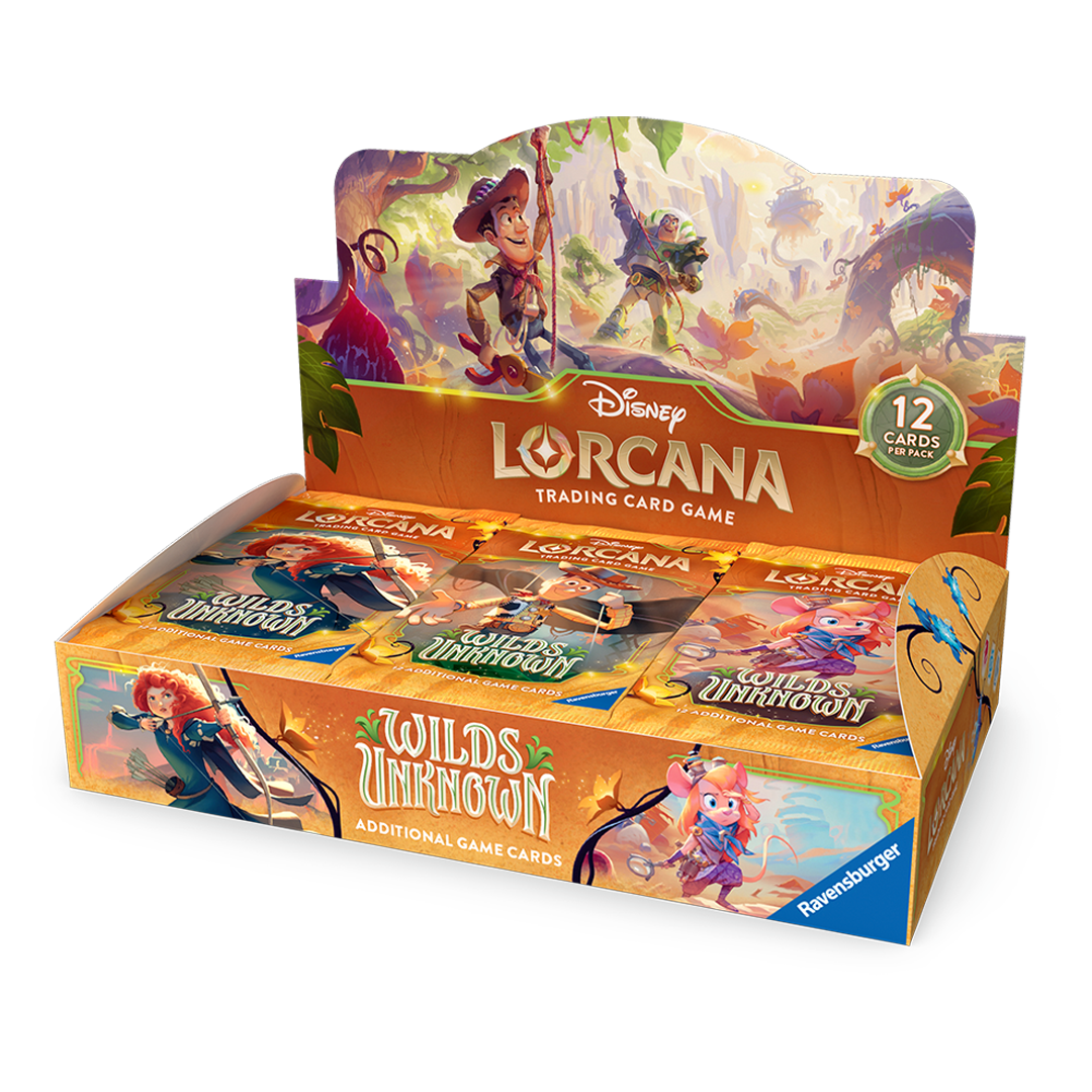 Disney Lorcana Wilds Unknown ブースターBOX Disney - Lorcana TCG - Wilds Unknown - Booster Box – Binderly
