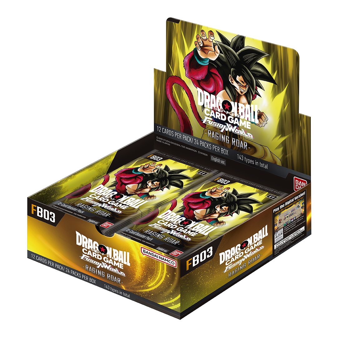 Dragon Ball Super CG - Fusion World - Raging Roar (FB03) - Booster Pack