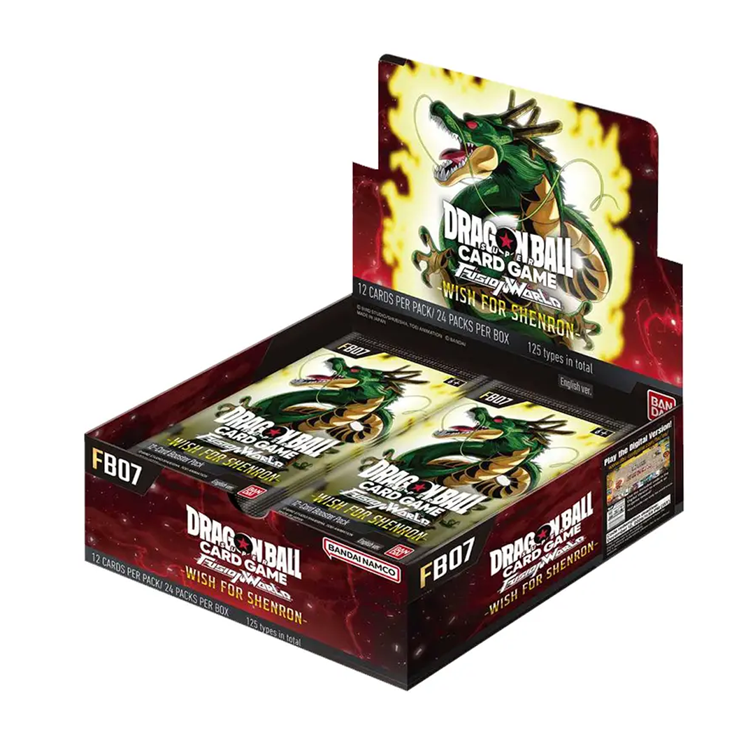 Dragon Ball Super CG - Fusion World - Wish For Shenron (FB07) - Booster Box