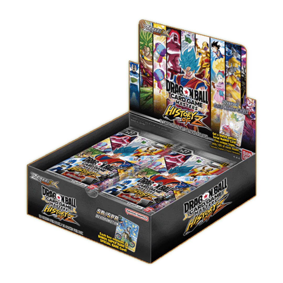 Dragon Ball Super CG - Masters - History of Z (DBS-B27) - Booster Box (24 Packs)