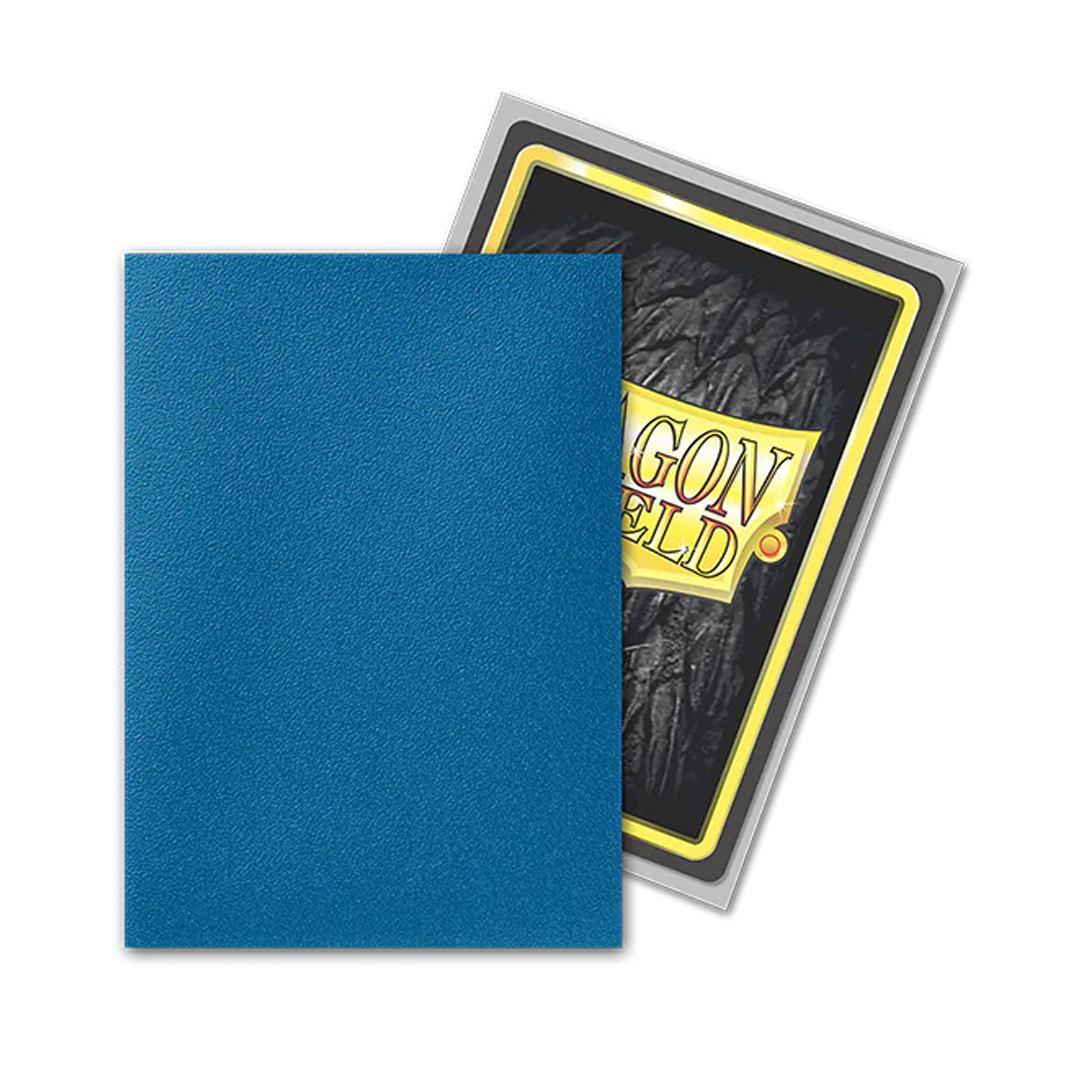 Dragon Shield - Dual Matte - Standard Size - Limited Edition Anniversary Special - Cobalt & Silver (100pk)