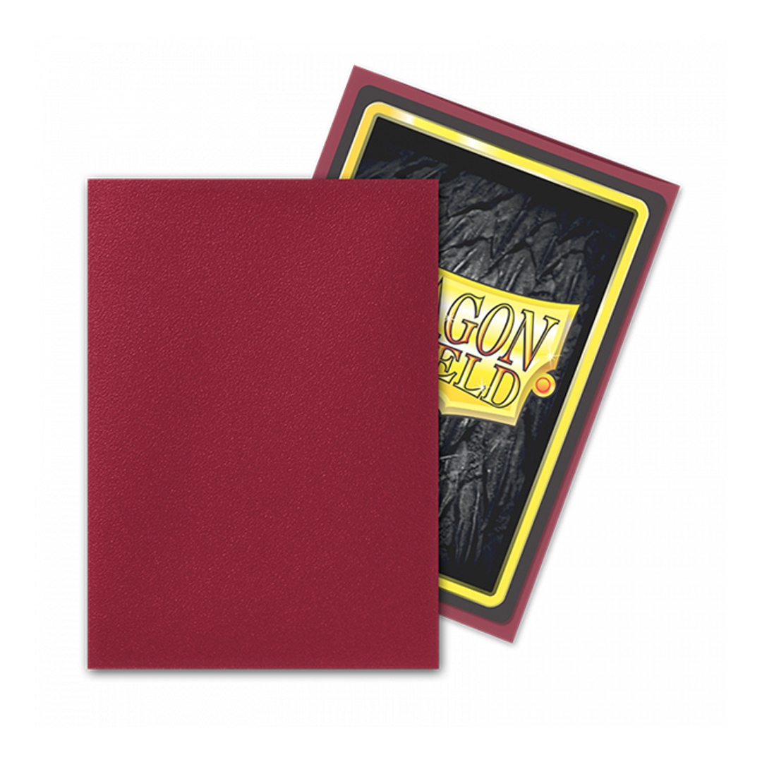 Dragon Shield - Matte - Standard Size - Blood Red (100pk)