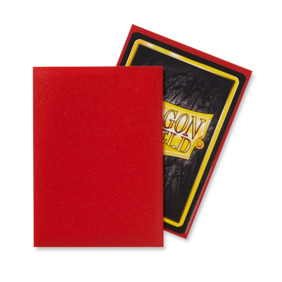 Dragon Shield - Matte Standard - Standard Size - Crimson (100pk)
