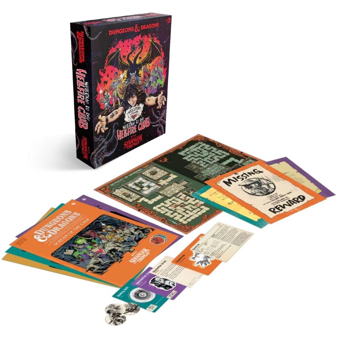 Dungeons & Dragons - Stranger Things - Welcome to the Hellfire Club - Boxed Set