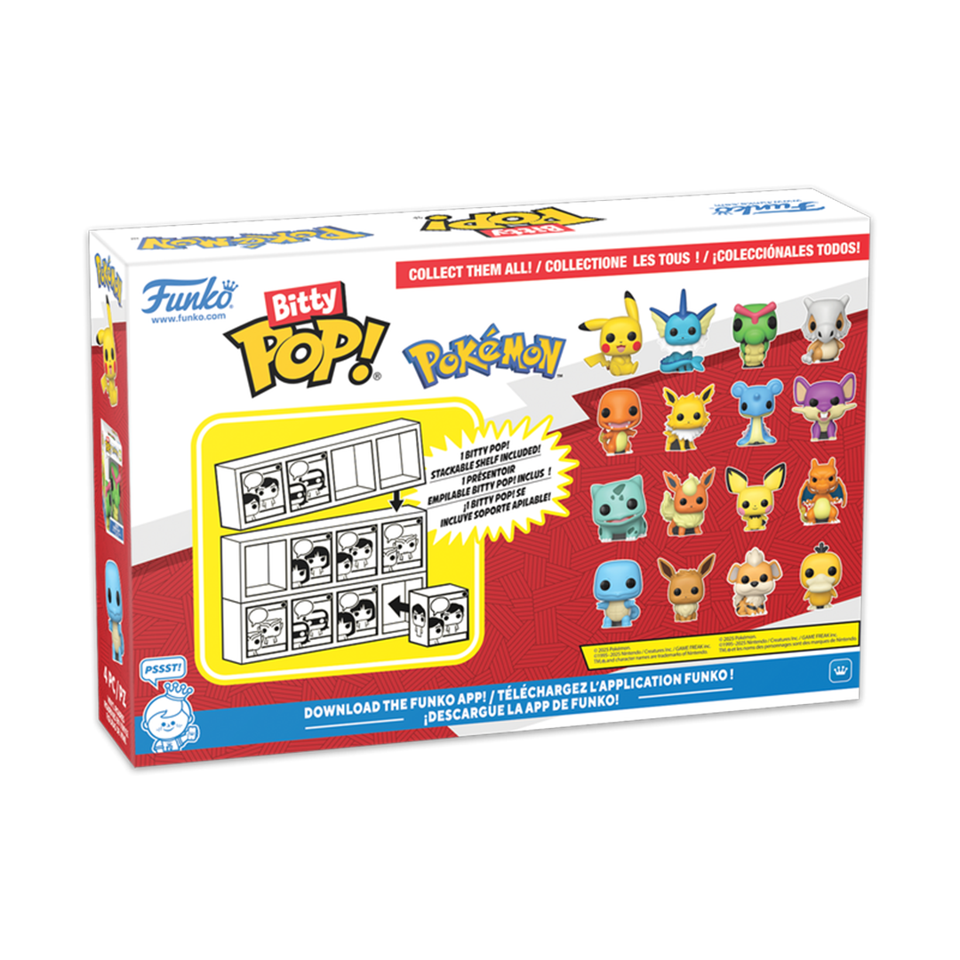 Funko - Bitty POP! Vinyl - Pokemon - 4 Pack (Series 2)