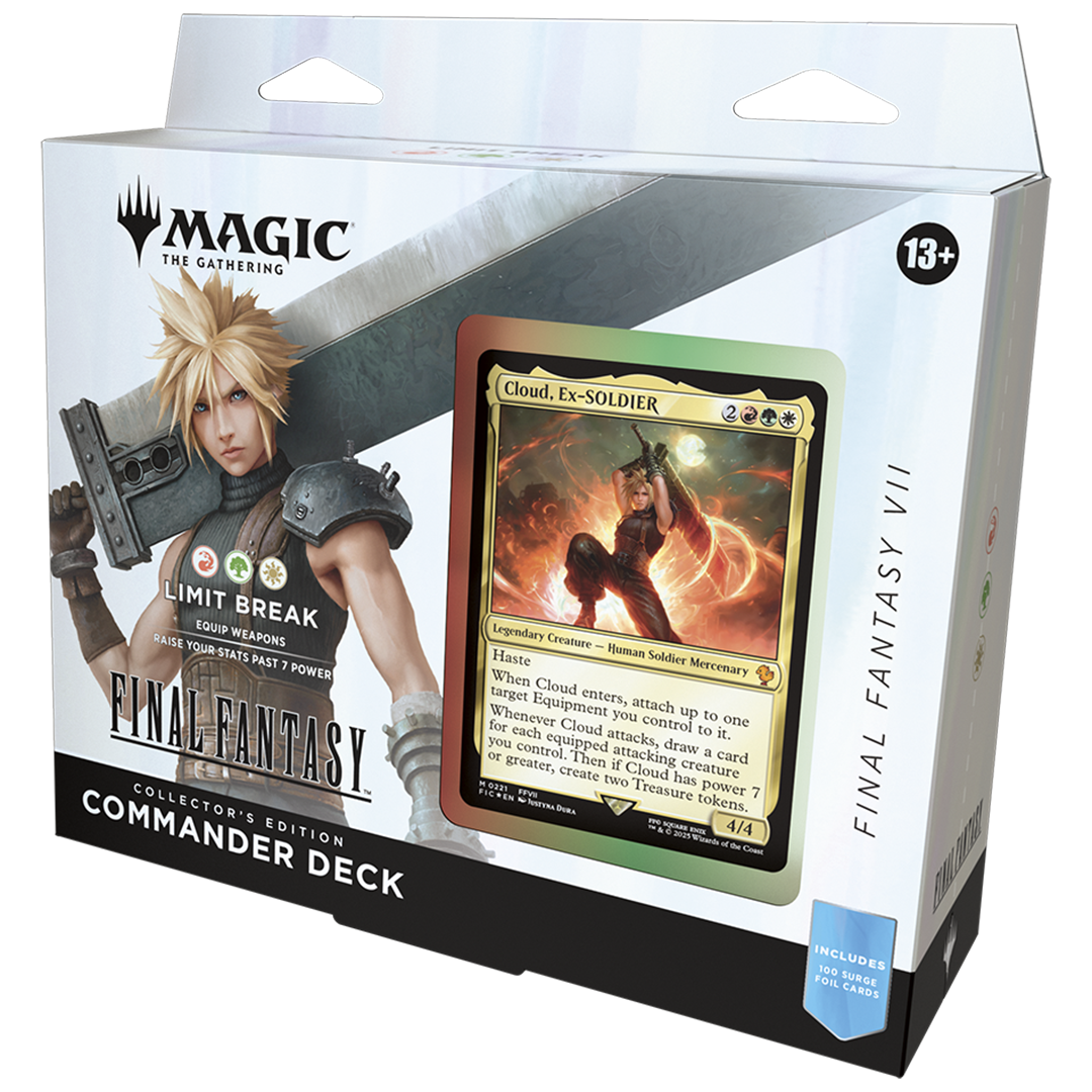 Magic: The Gathering - Universes Beyond - Final Fantasy - Collector Commander Deck - Cloud, Ex-Soldier