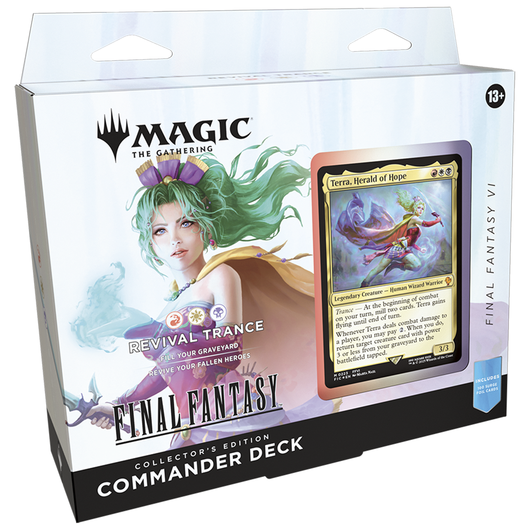 Magic: The Gathering - Universes Beyond - Final Fantasy - Collector Commander Deck - Terra, Herald of Hope
