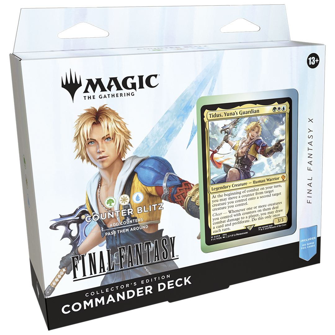 Magic: The Gathering - Universes Beyond - Final Fantasy - Collector Commander Deck - Tidus, Yuna's Guardian