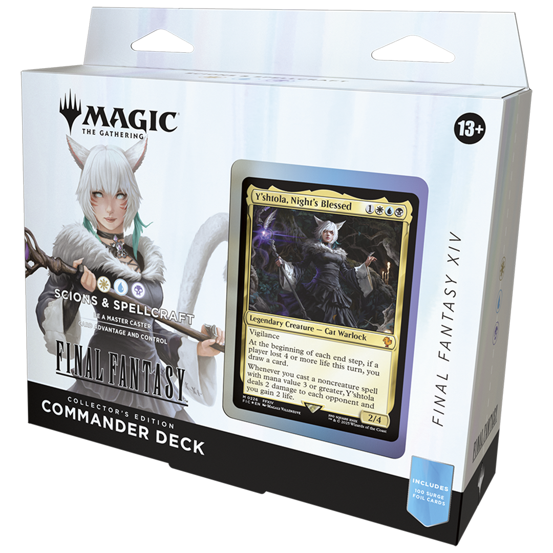 Magic: The Gathering - Universes Beyond - Final Fantasy - Collector Commander Deck - Y'shtola, Night's Blessed