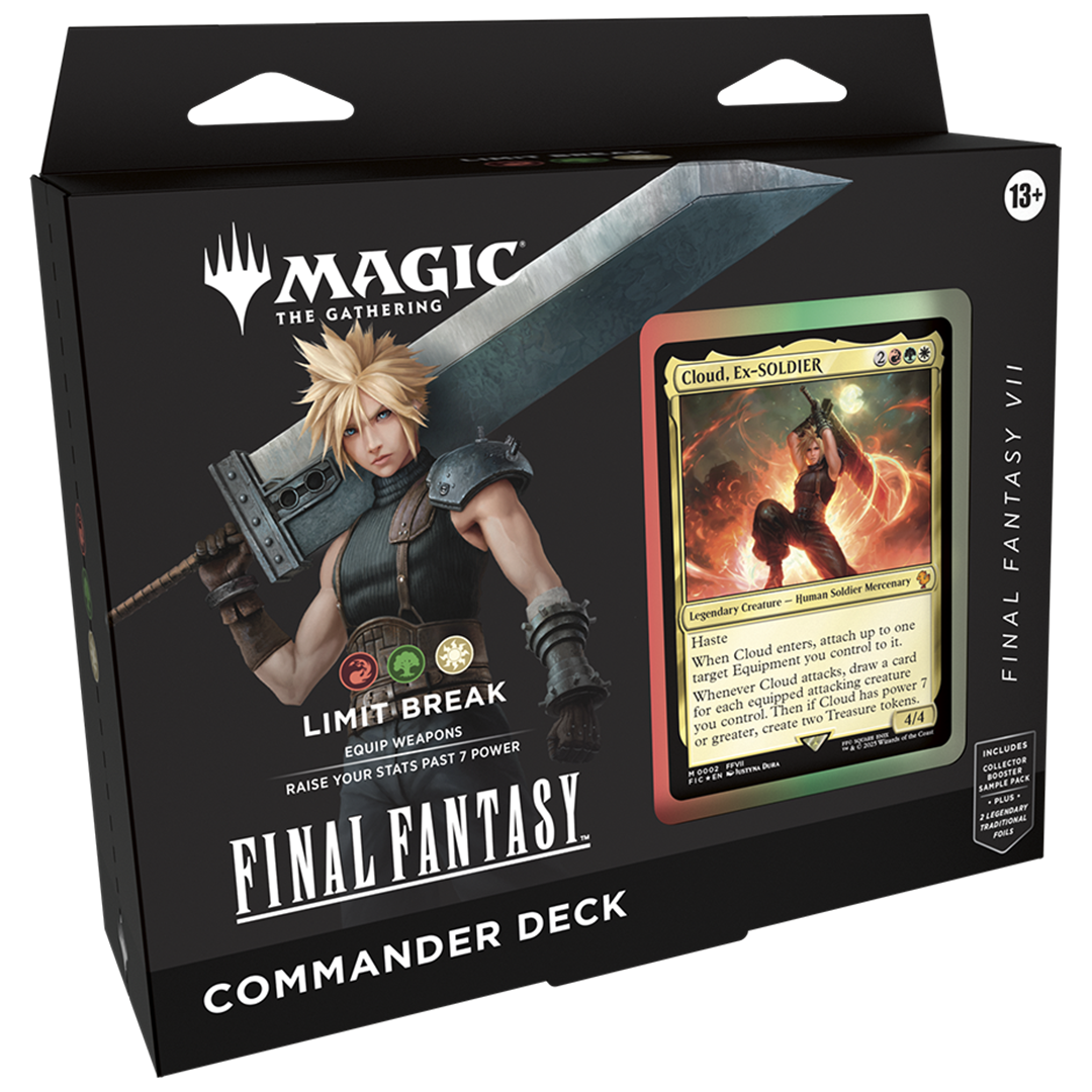 Magic: The Gathering - Universes Beyond - Final Fantasy - Commander Deck - Cloud, Ex-Soldier