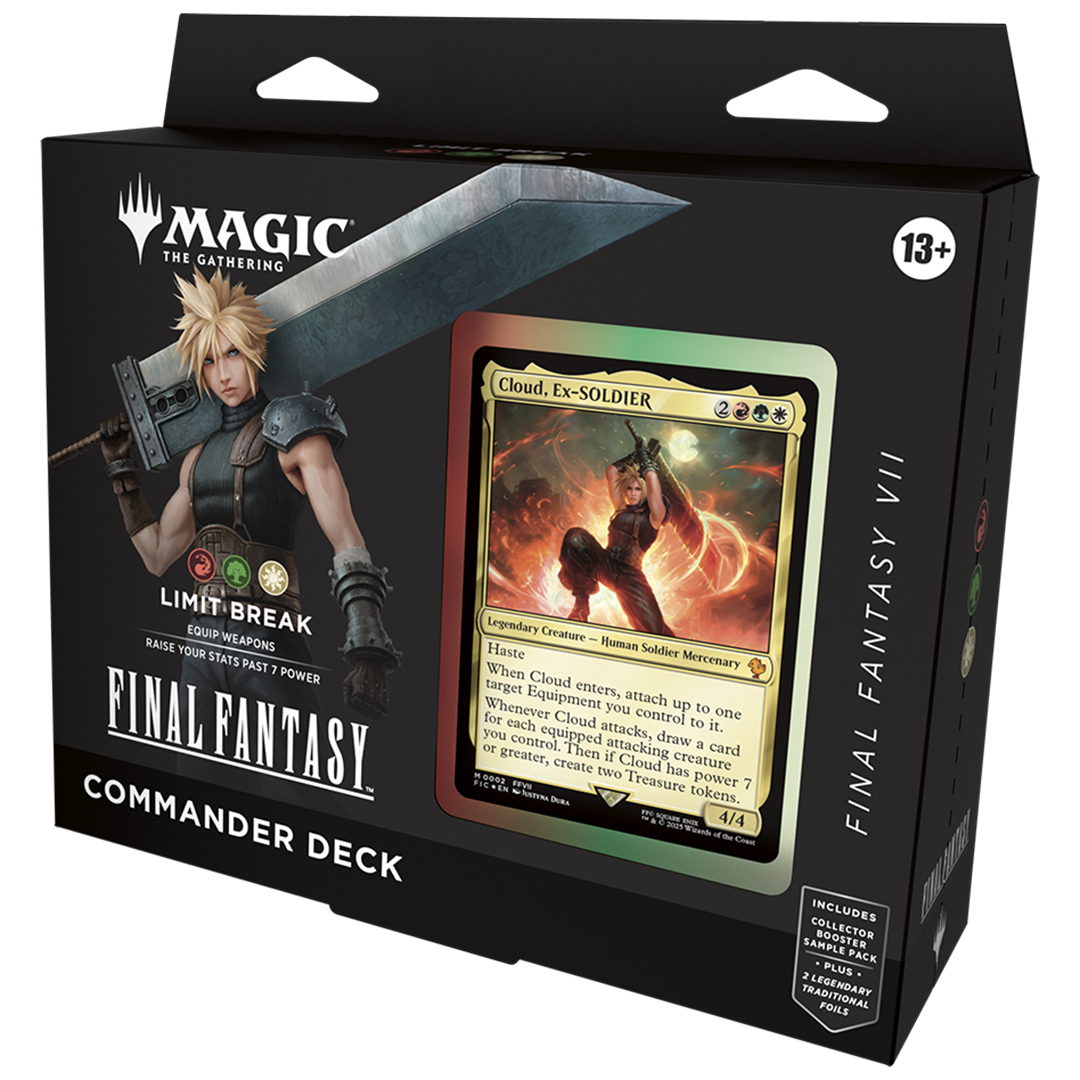 Magic: The Gathering - Universes Beyond - Final Fantasy - Commander Deck - Cloud, Ex-Soldier