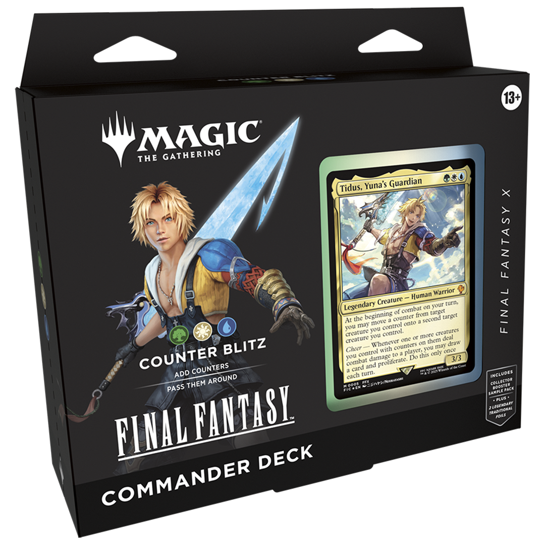 Magic: The Gathering - Universes Beyond - Final Fantasy - Commander Deck - Tidus, Yuna's Guardian