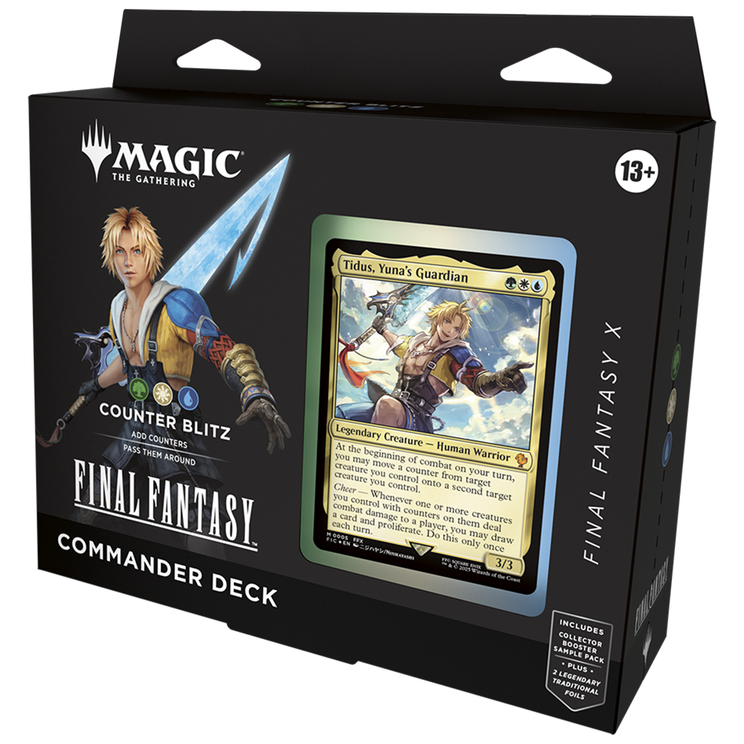 Magic: The Gathering - Universes Beyond - Final Fantasy - Commander Deck - Tidus, Yuna's Guardian