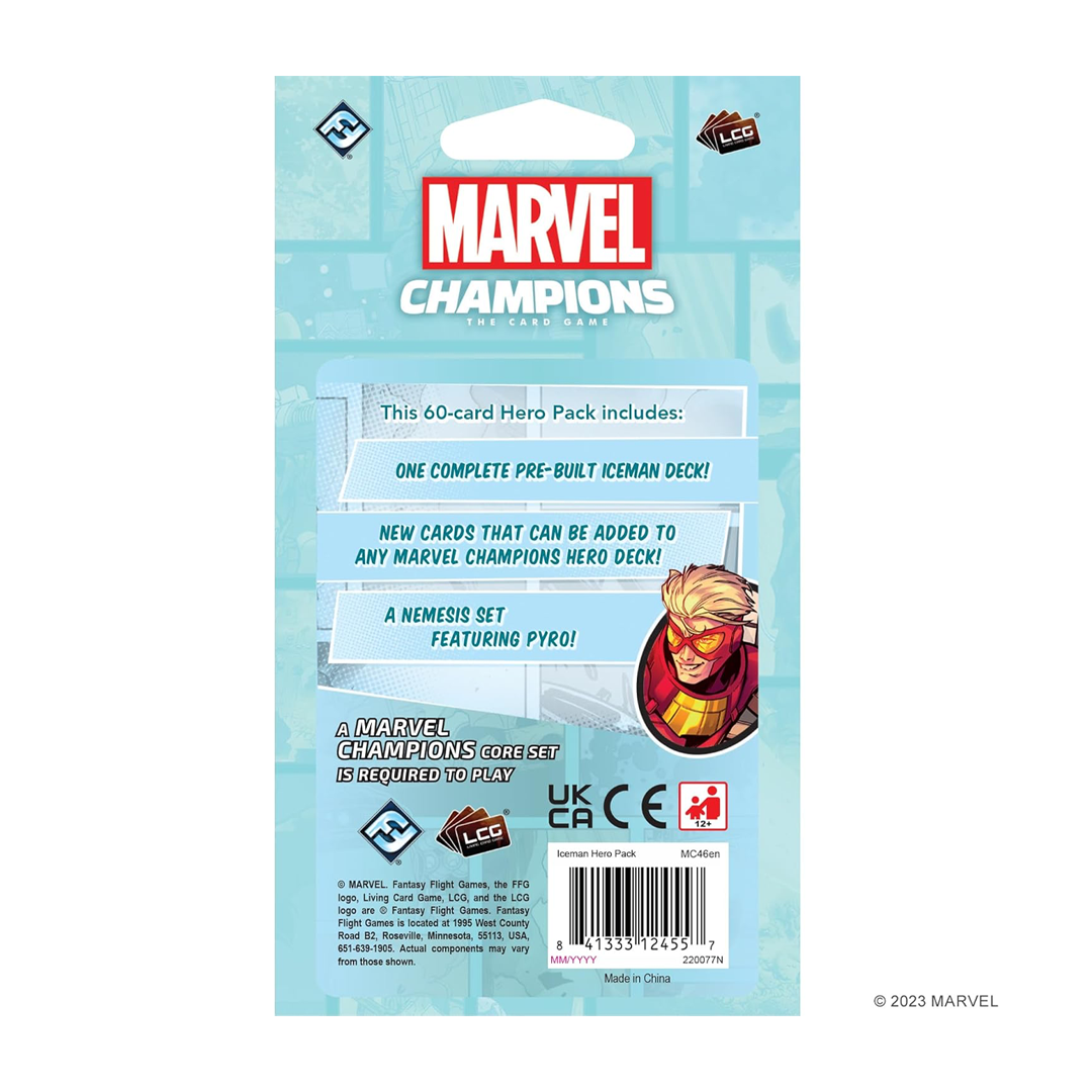 Marvel Champions - Iceman Hero Pack