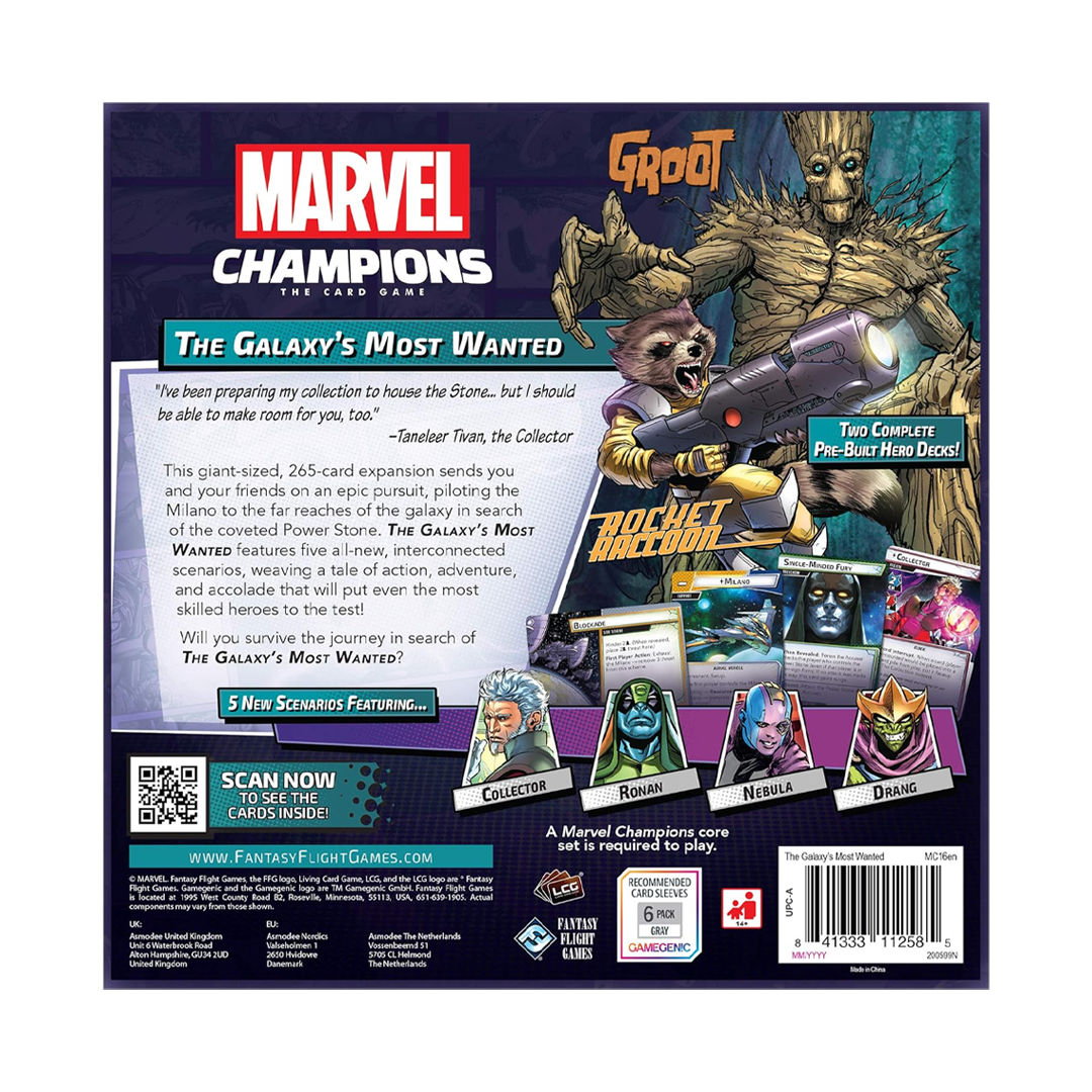 Marvel Champions - The Galaxy's Most Wanted Expansion