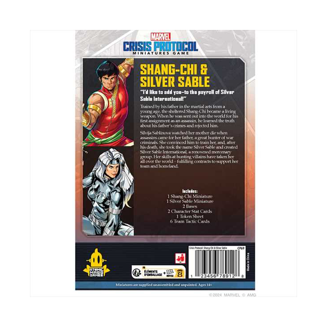 Marvel Crisis Protocol - Shang Chi & Silver Sable