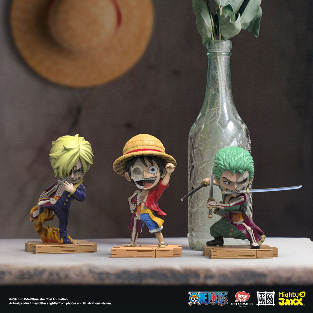 Mighty Jaxx - Freeny's Hidden Dissectibles - One Piece - Luffy, Zoro and Sanji