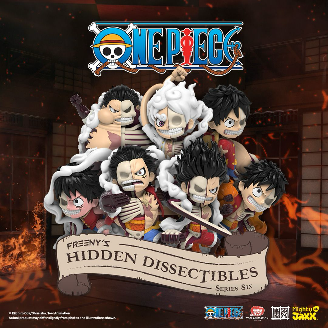 Mighty Jaxx - Freeny's Hidden Dissectibles Series 6 - One Piece (Luffy's Gears) - Blind Box