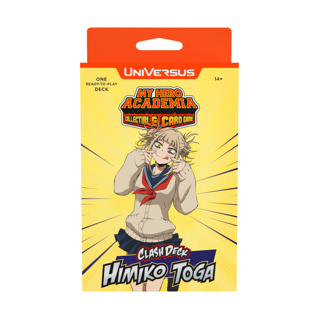 UniVersus CCG - My Hero Academia - Jet Burn Clash Deck – Himiko Toga
