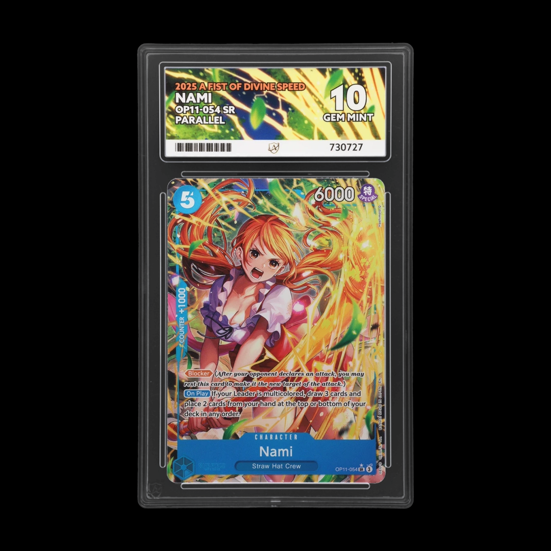 Nami (Alternate Art) - A Fist of Divine Speed - SR - OP11-054 - ACE 10