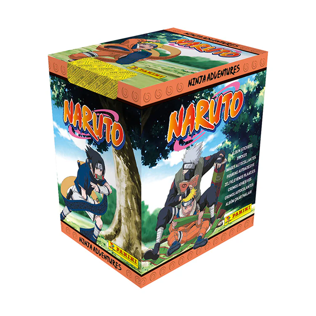 Naruto - Sticker Collection - Booster Box Binderly Naruto - Sticker Collection - Booster Box Binderly