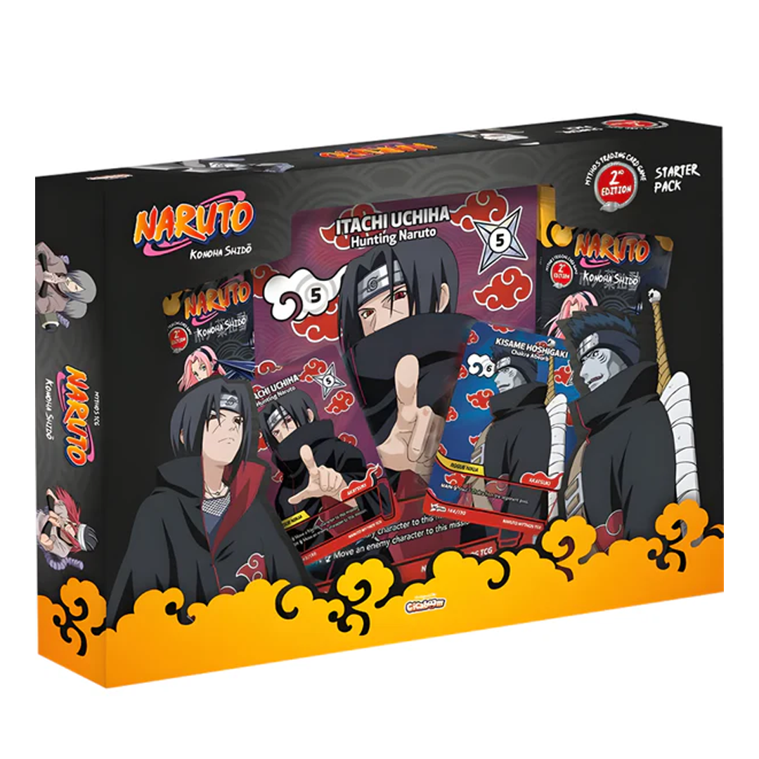 Naruto Mythos TCG - Set 01 - Konoha Shido - Starter Pack - Itachi & Kisame