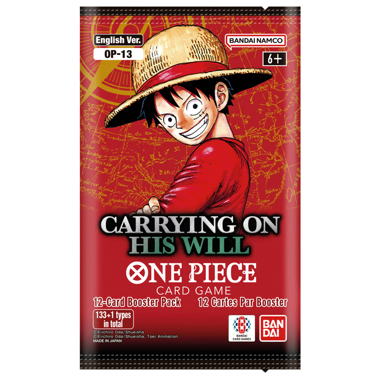 One Piece TCG - Carrying On His Will (OP-13) - Booster Box