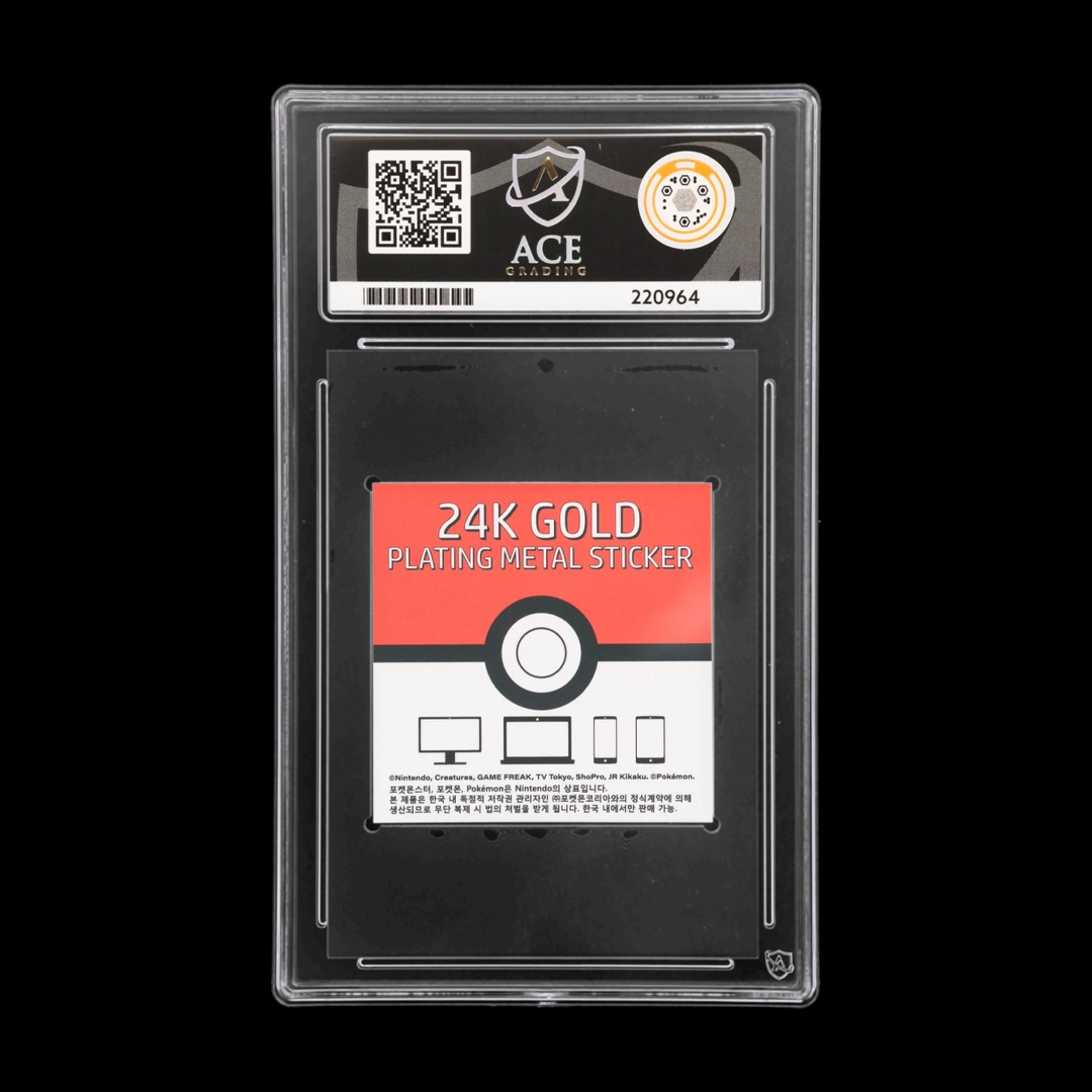 Persian - Striking 24K Gold Plating Metal Sticker - ACE 10