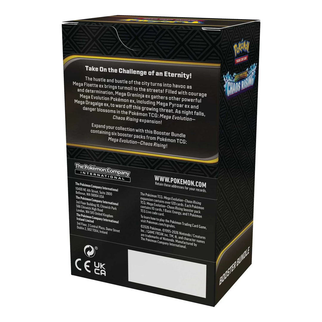 Pokemon TCG - Mega Evolution - Chaos Rising - Booster Bundle