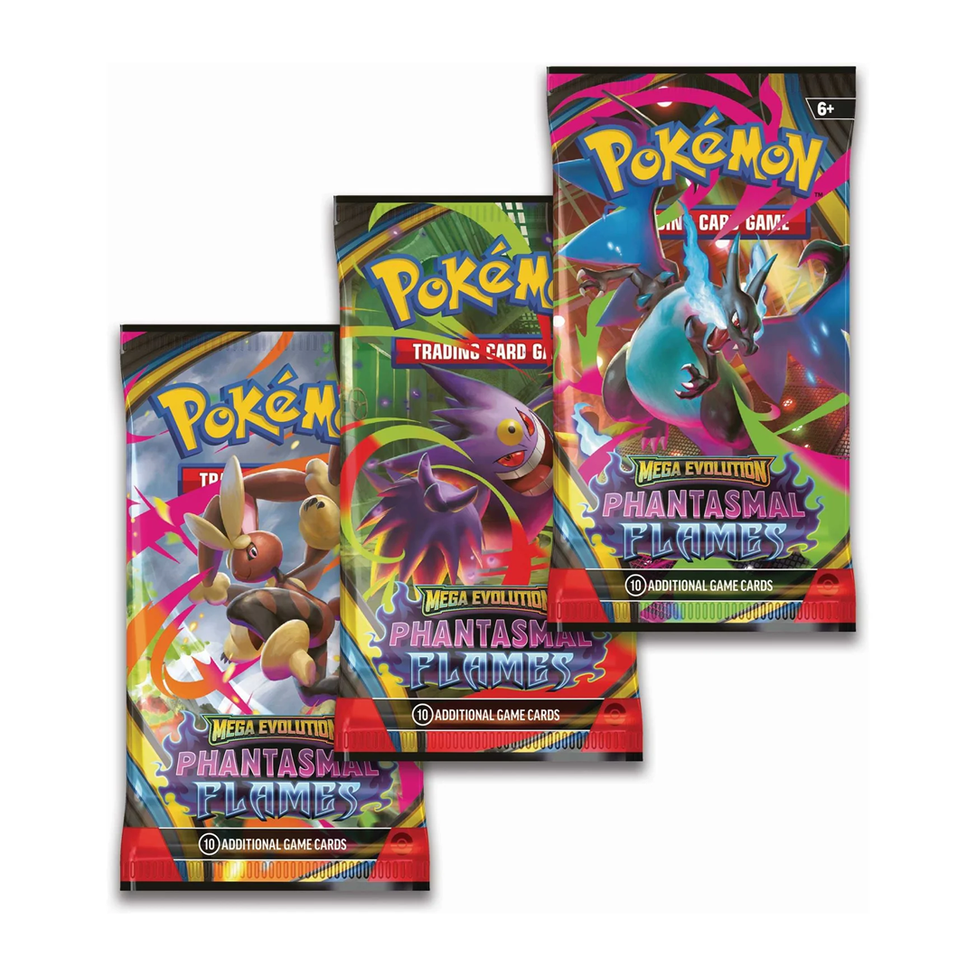 Pokémon TCG - Mega Evolution - Phantasmal Flames - 3 Pack - Weavile