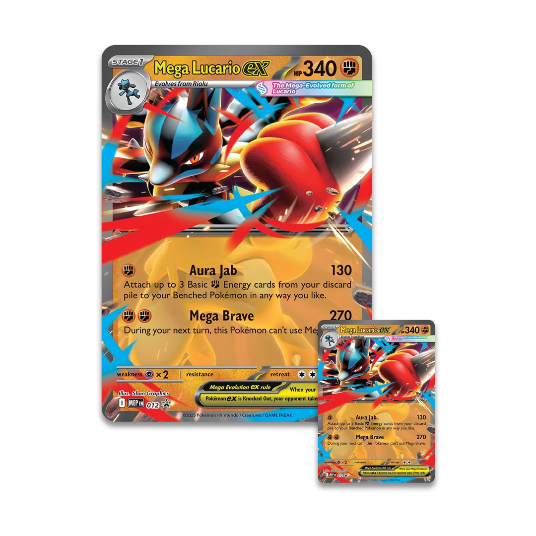 Pokémon TCG - Mega Lucario ex - Figure Collection