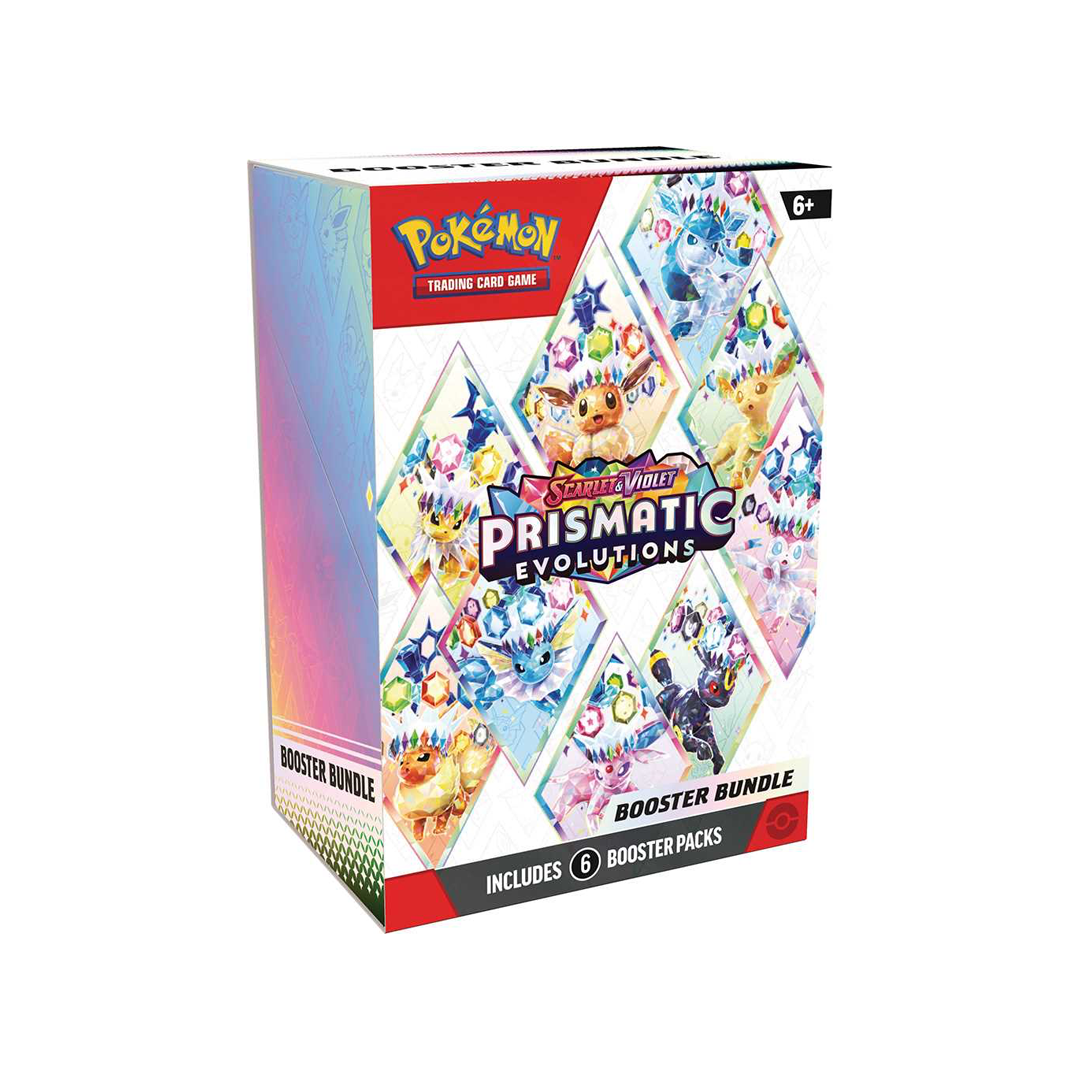 Pokemon TCG - Scarlet & Violet - Prismatic Evolutions - Booster Bundle - Display Case (10x Bundles)