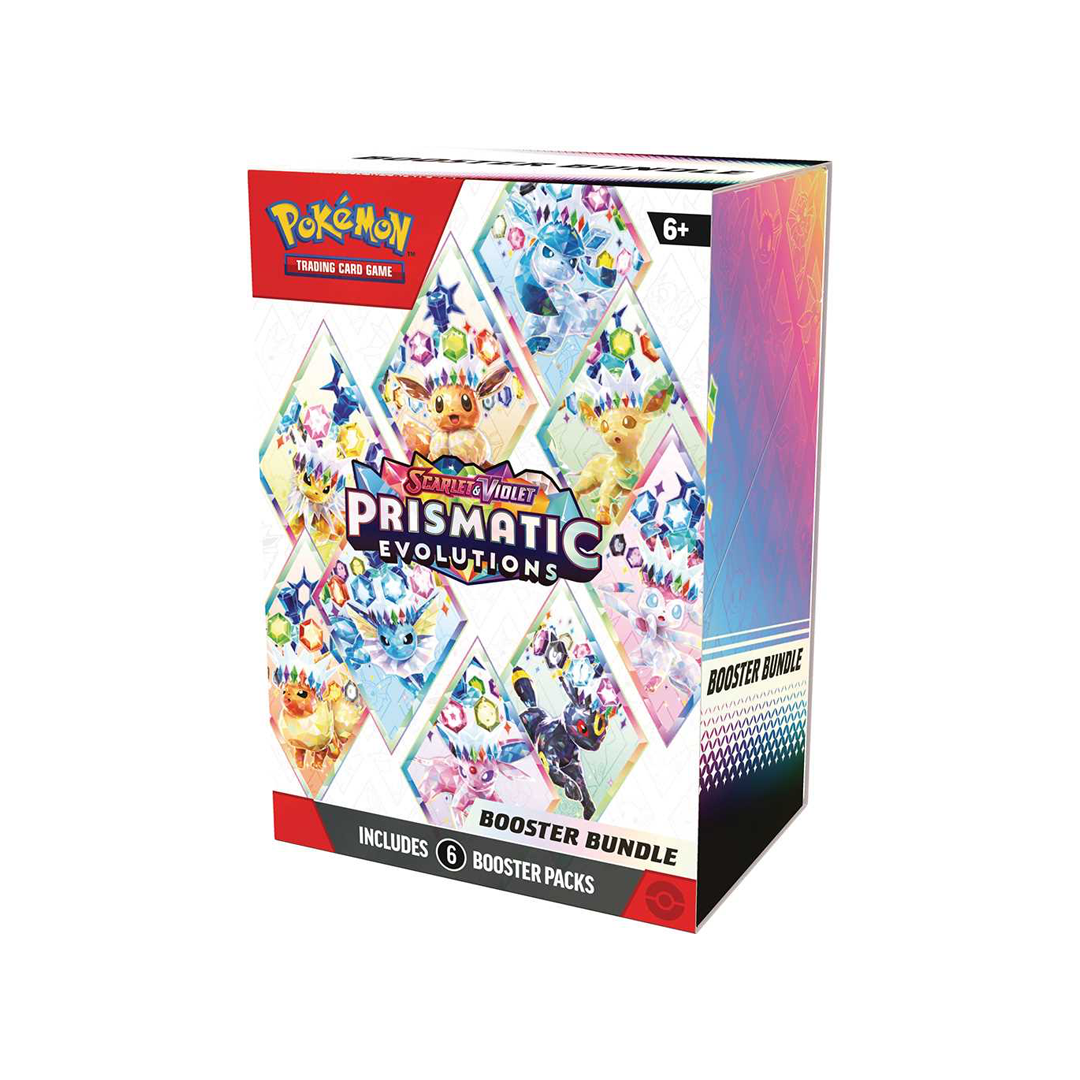 Pokemon TCG - Scarlet & Violet - Prismatic Evolutions - Booster Bundle - Display Case (10x Bundles)
