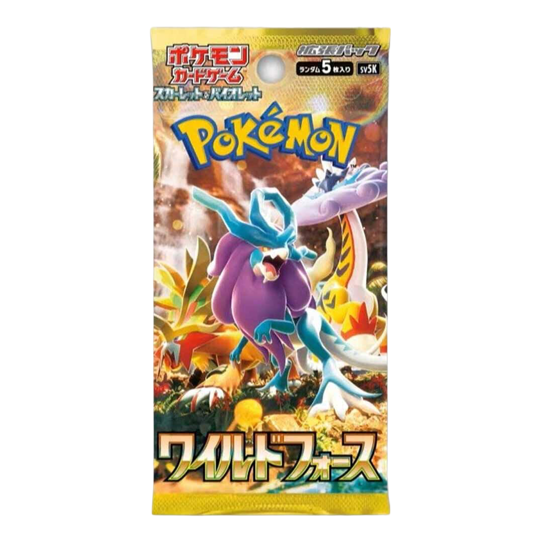 Pokemon TCG - Scarlet & Violet - Wild Force (SV5K) - Booster Box (Japanese)