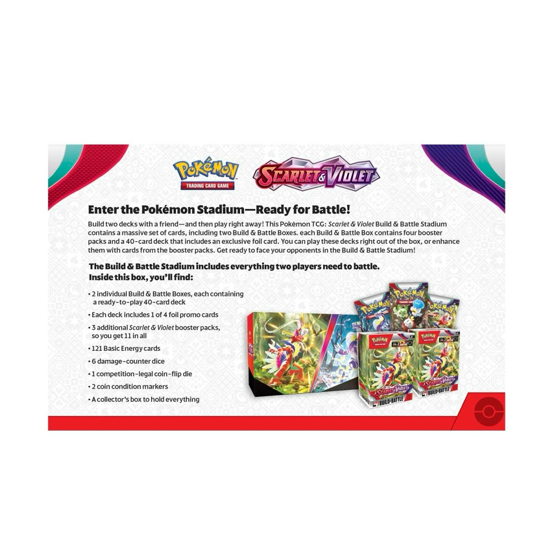 Pokemon TCG - Scarlet & Violet Base Set - Build & Battle Stadium