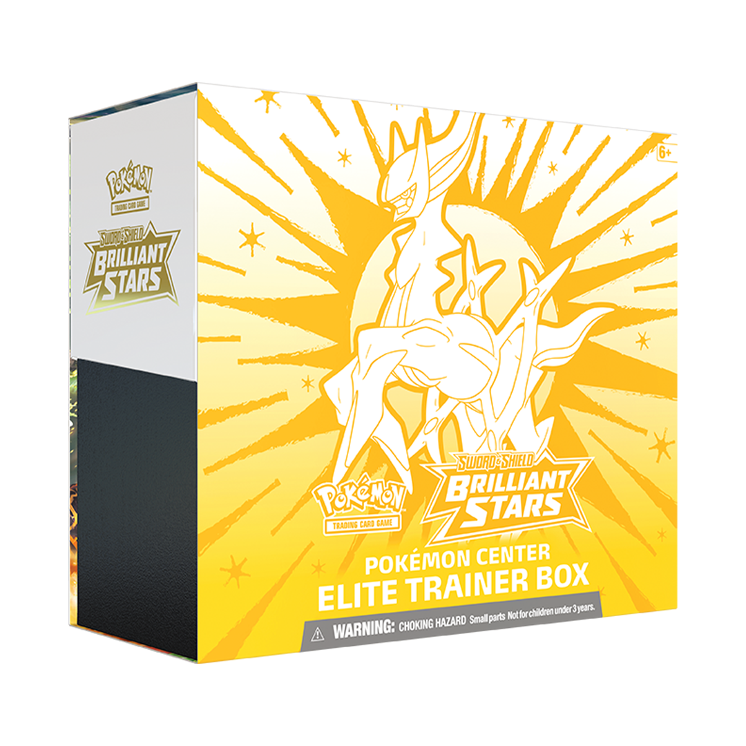 Pokemon TCG - Sword & Shield - Brilliant Stars - Pokemon Center - Elite Trainer Box