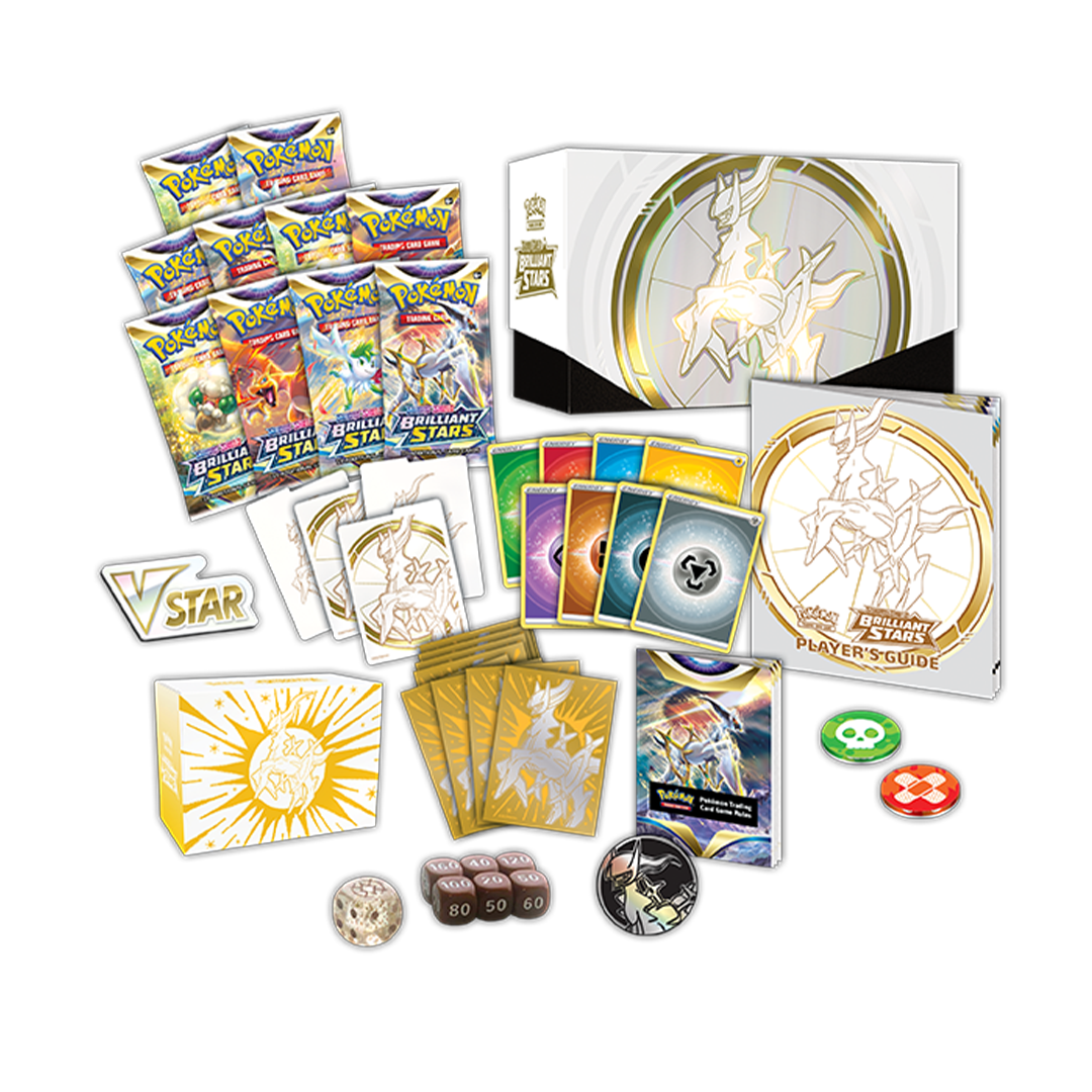 Pokemon TCG - Sword & Shield - Brilliant Stars - Pokemon Center - Elite Trainer Box