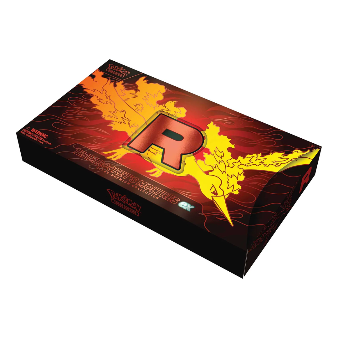 Pokémon TCG - Team Rocket's Moltres ex - Ultra-Premium Collection Box