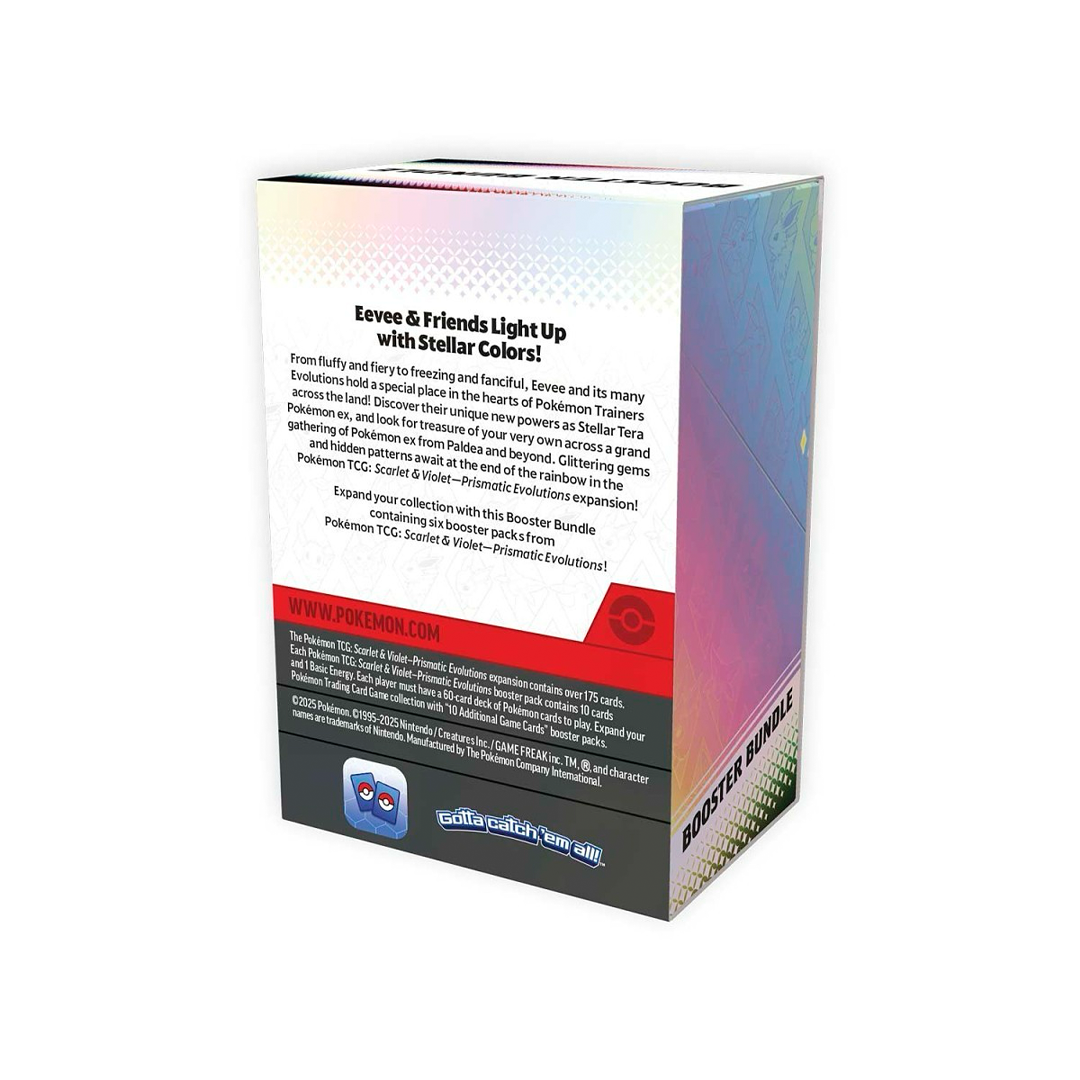 Pokemon TCG - Scarlet & Violet - Prismatic Evolutions - Booster Bundle