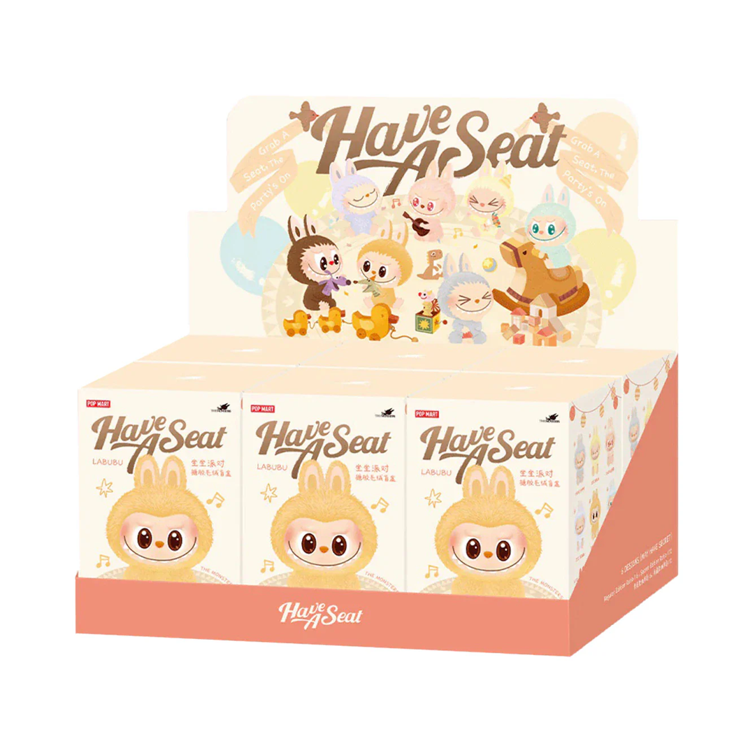 Pop Mart - Labubu - Have a Seat - Vinyl Plush - Blind Box