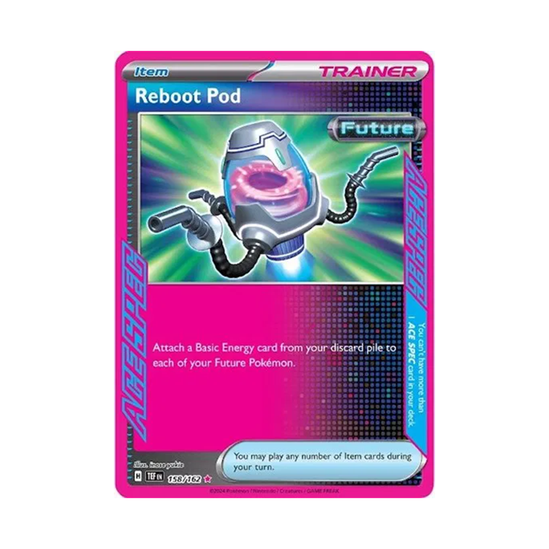 Reboot Pod - Temporal Forces - ACE SPEC Rare - 158/162