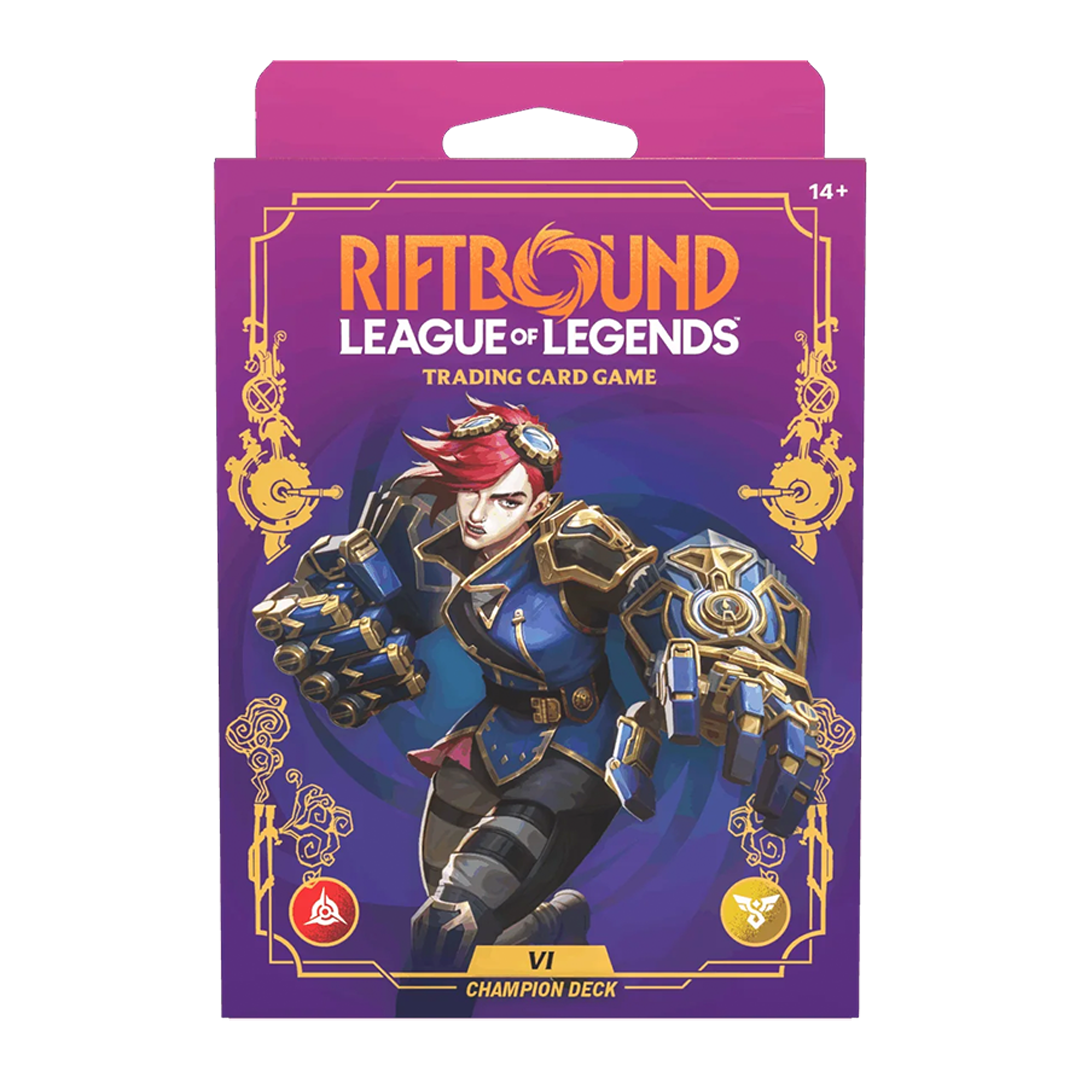 Riftbound: League of Legends TCG - Set 3 - Unleashed - Champion Deck - Vi