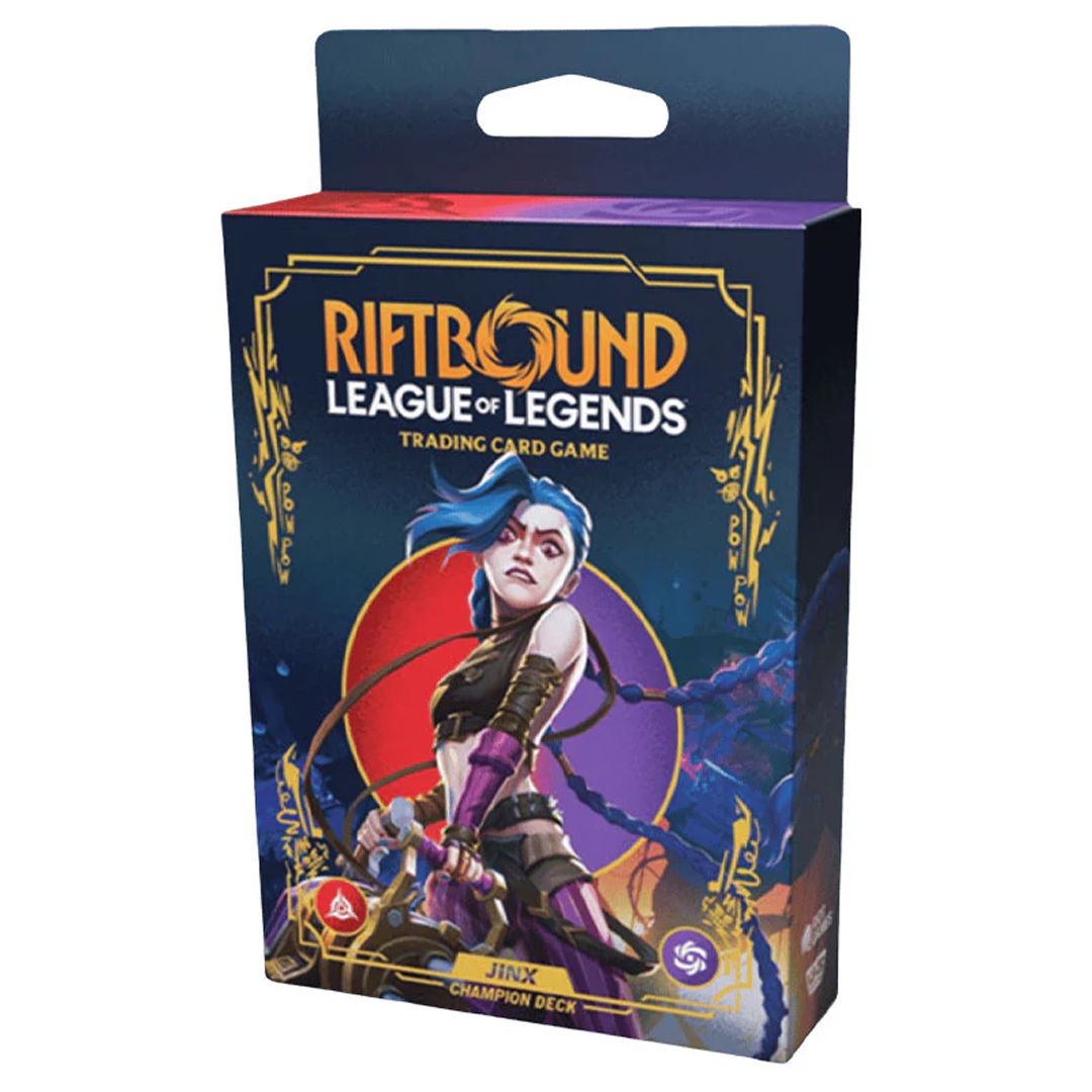 Riftbound: League of Legends TCG - Set 1 - Origins - Champion Deck - Jinx