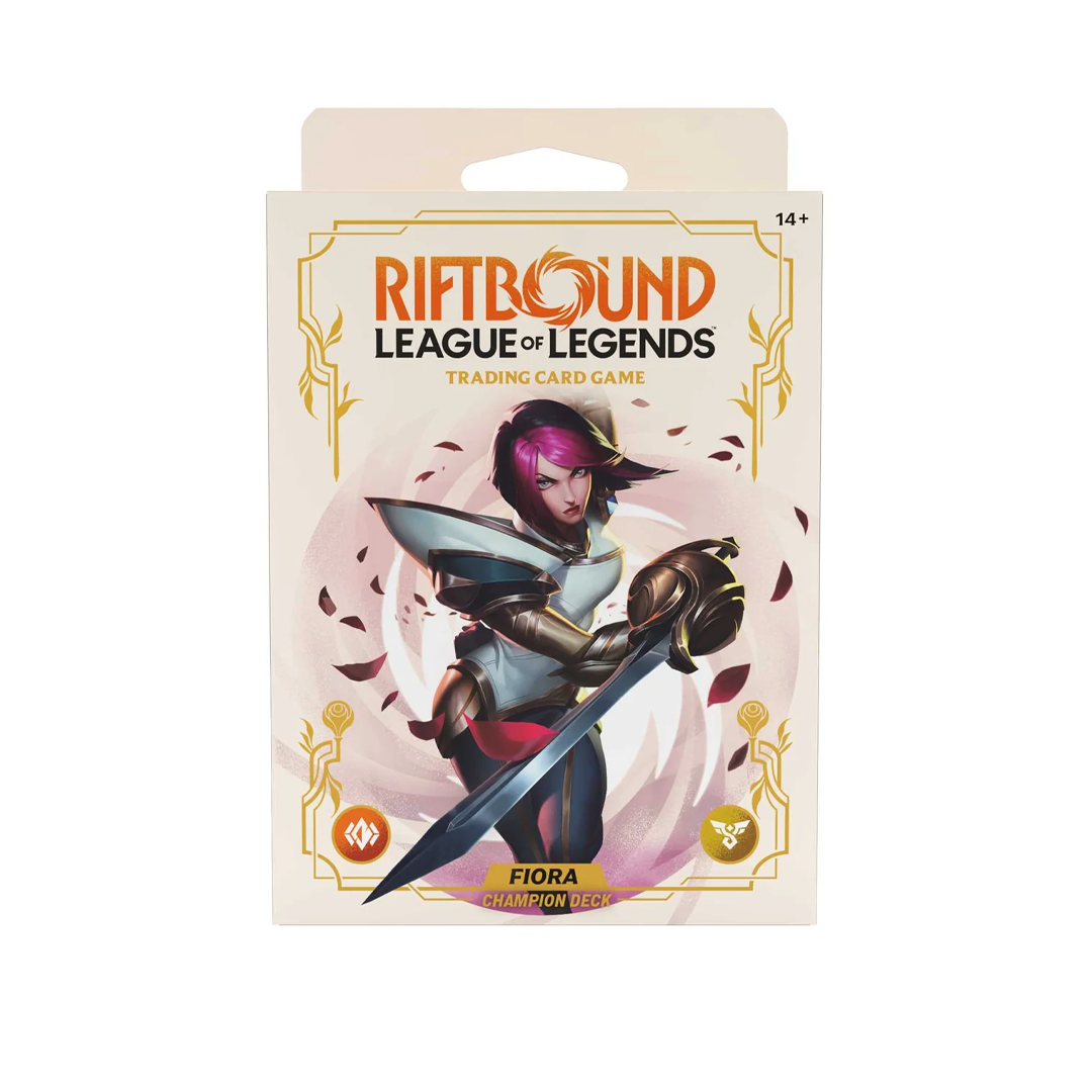 Riftbound: League of Legends TCG - Set 2 - Spiritforged - Champion Deck - Fiora