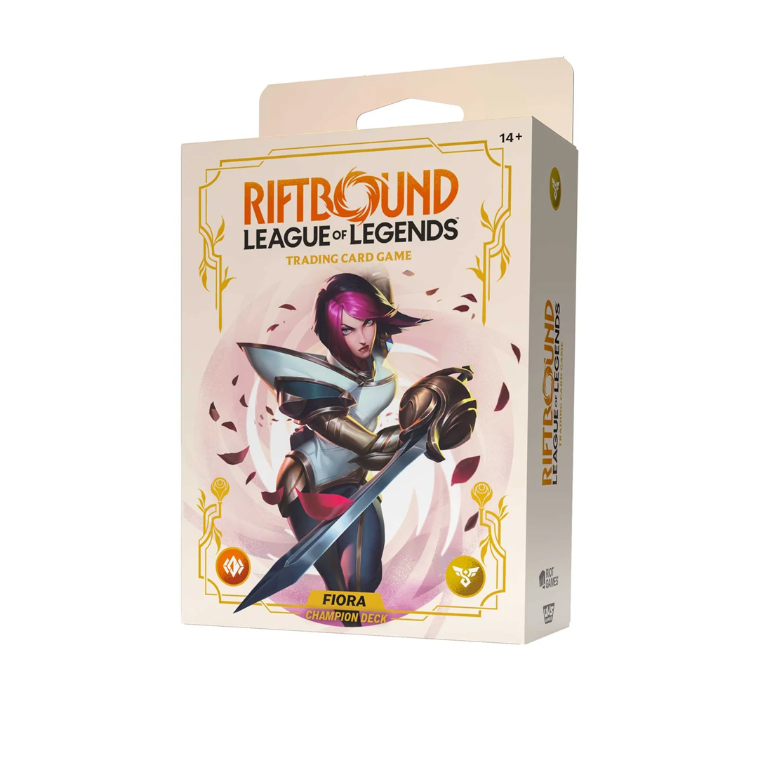 Riftbound: League of Legends TCG - Set 2 - Spiritforged - Champion Deck - Fiora