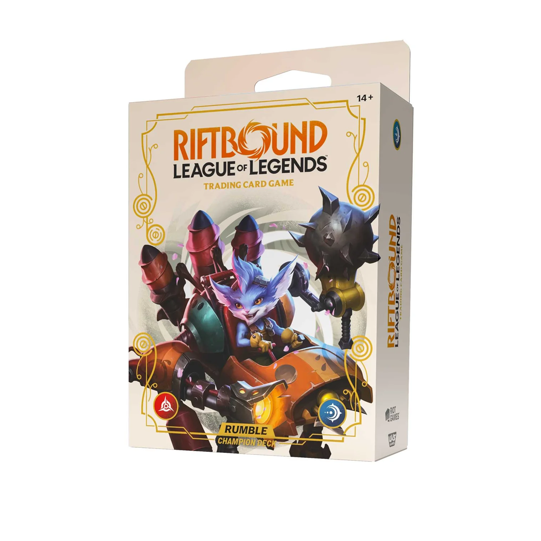Riftbound: League of Legends TCG - Set 2 - Spiritforged - Champion Deck - Rumble