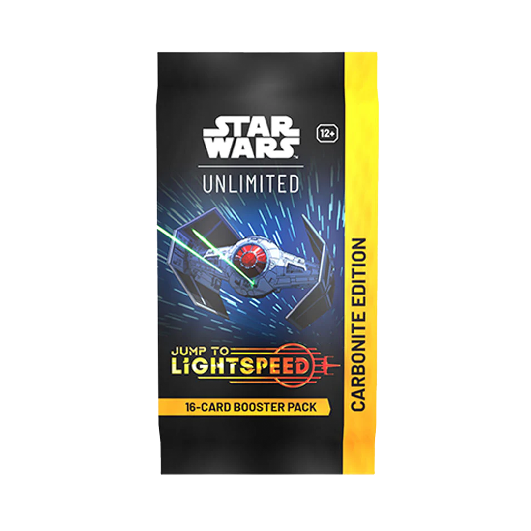 Star Wars: Unlimited - Jump to Lightspeed - Carbonite Edition - Collector Booster Box (12 Packs)