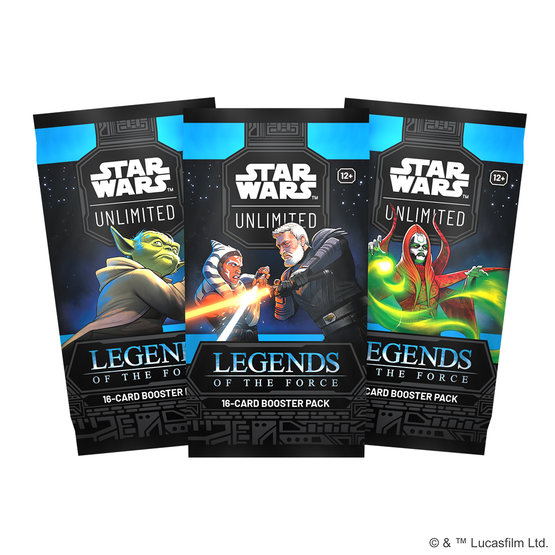 Star Wars: Unlimited - Legends Of The Force - Booster Box (24 Packs)